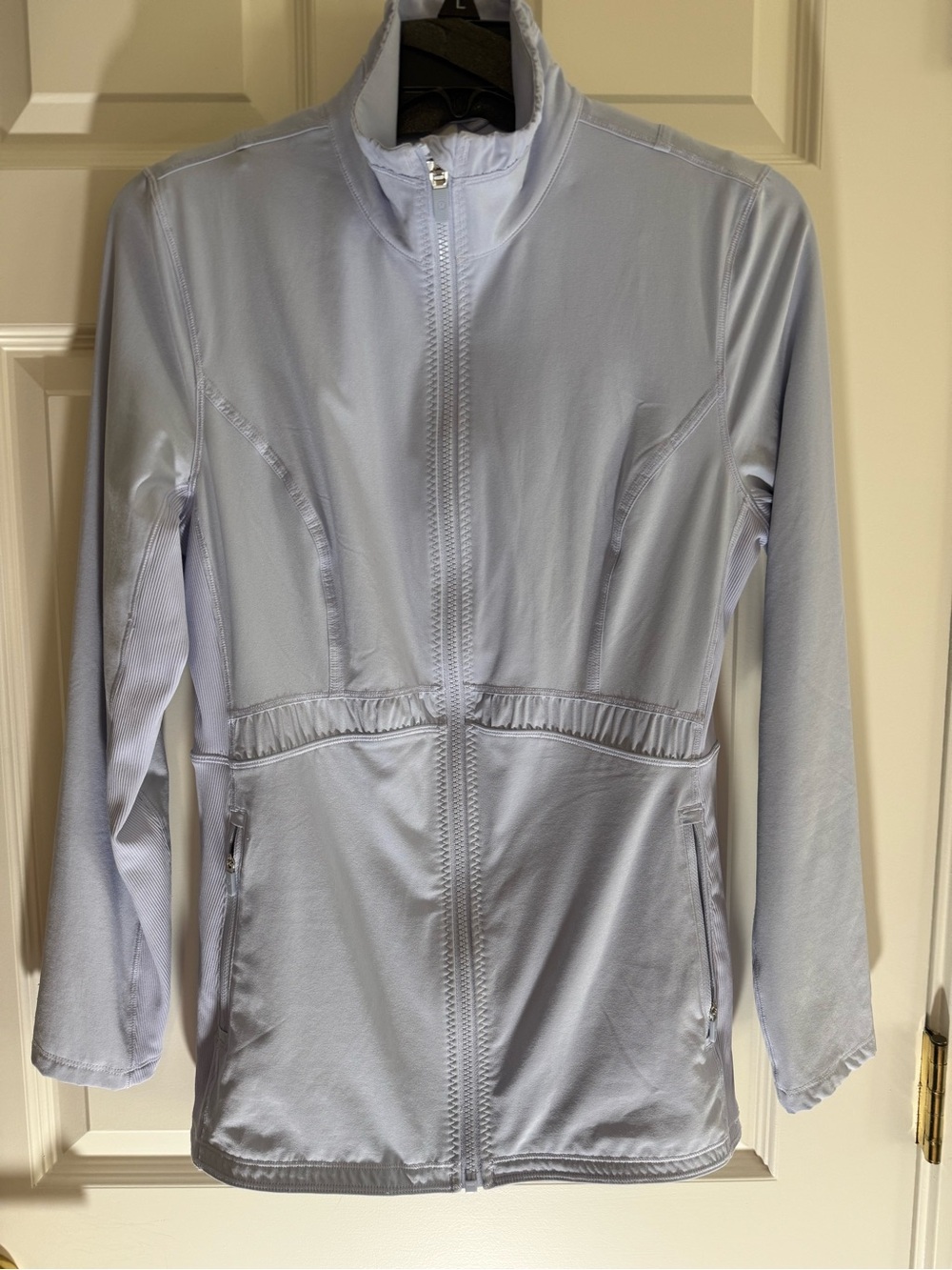 lululemon athletica Light Blue Full-Zip Utility Jacket